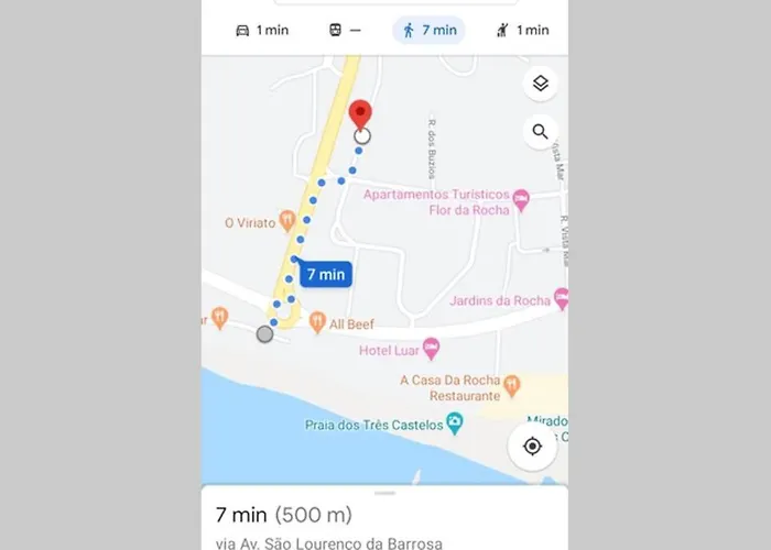 アパート Areias Da Rocha - 500 M From The 3 Castelos Da Rocha ポルティマン